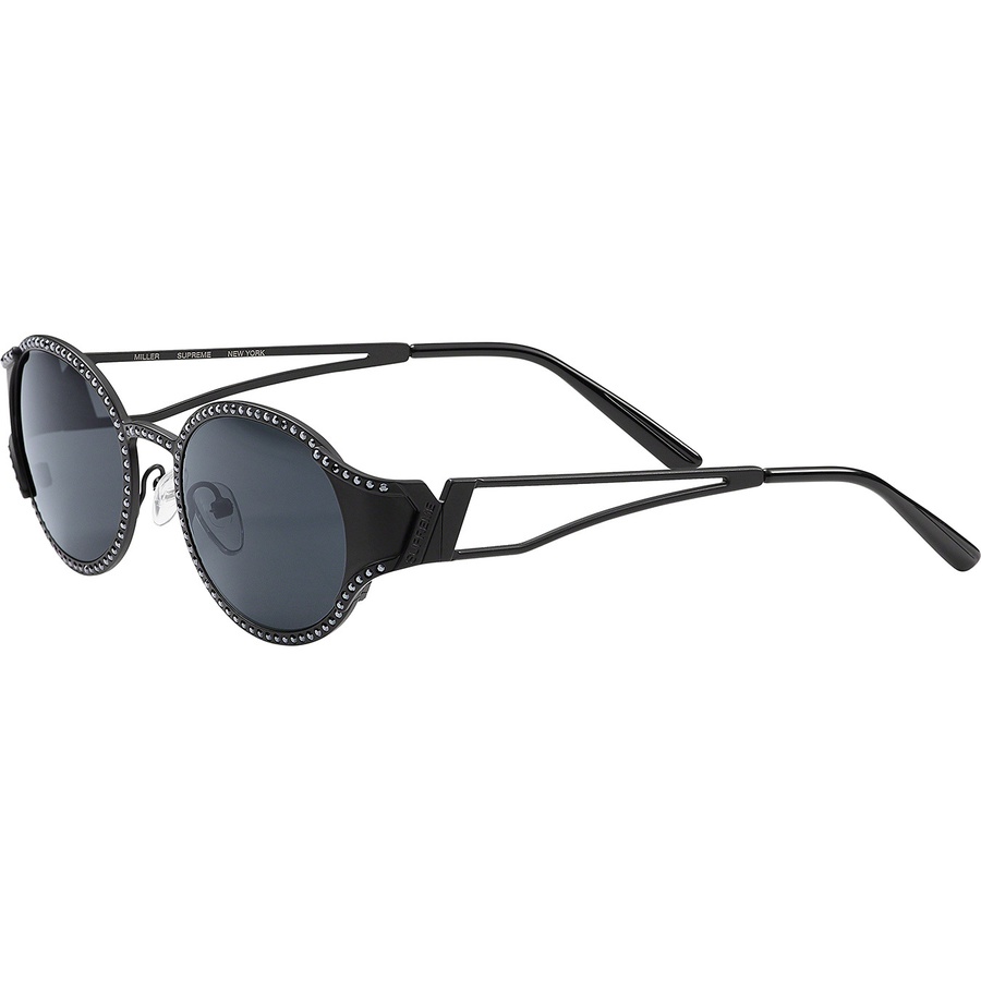 Supreme Miller Sunglasses (SS20) - Black - $198