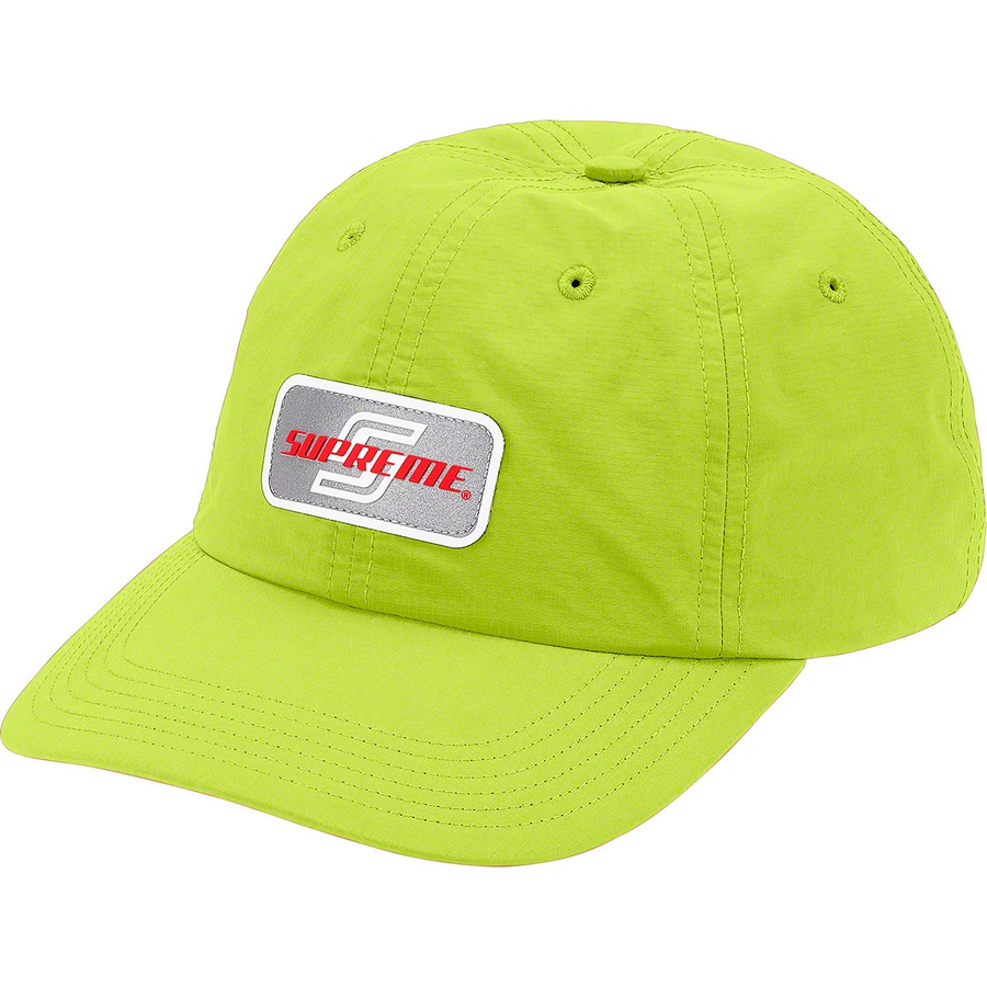 Supreme Reflective Patch 6-Panel (SS20) - Bright Green - $48