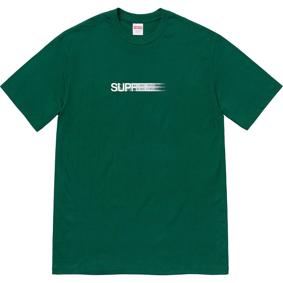 Supreme Motion Logo Tee (SS20) - Dark Green - $38
