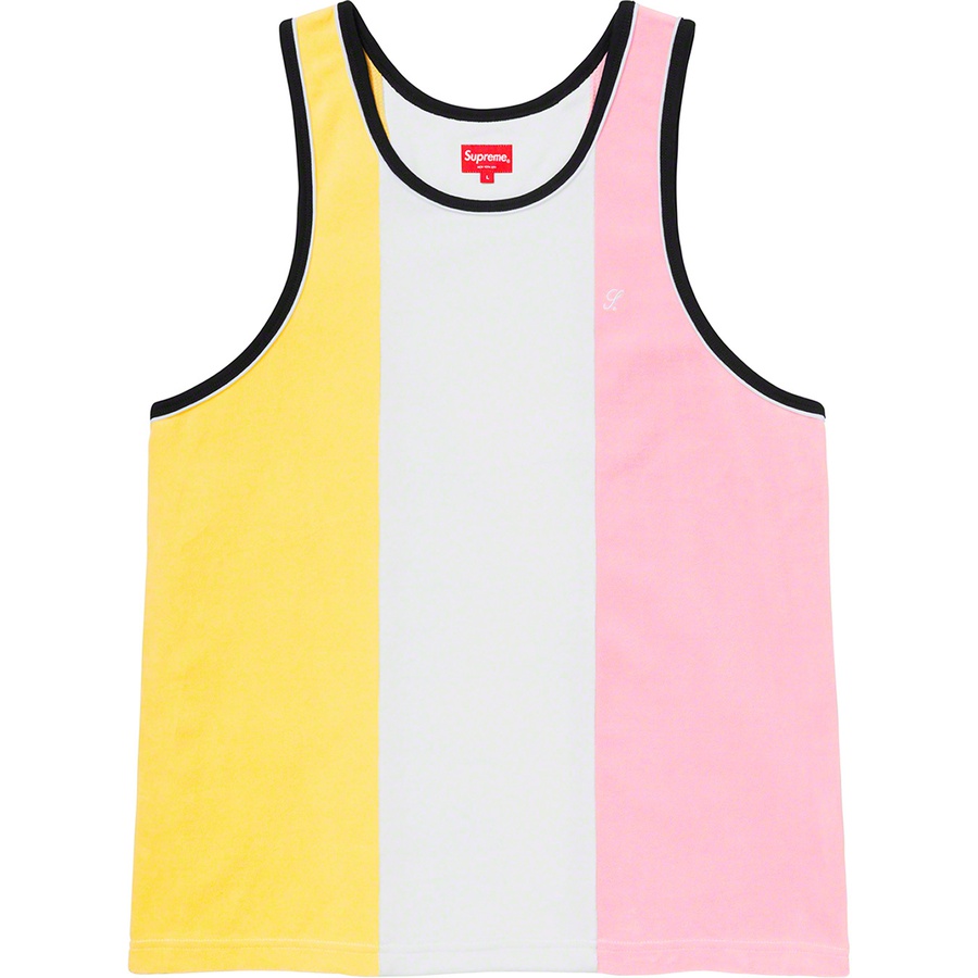 Supreme Velour Tank Top (SS20) - Pink - $78