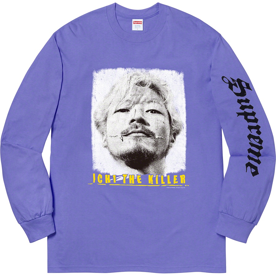 Supreme Ichi The Killer L S Tee (SS20) - Light Purple - $54