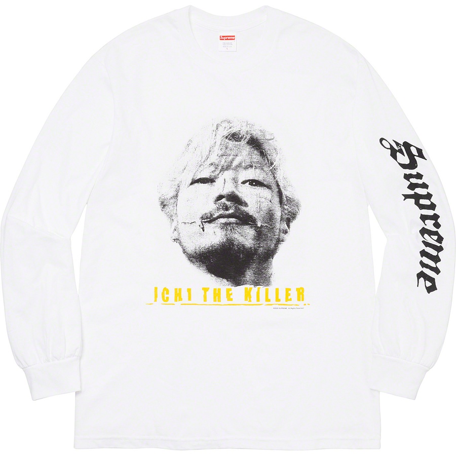 Supreme Ichi The Killer L S Tee (SS20) - White - $54