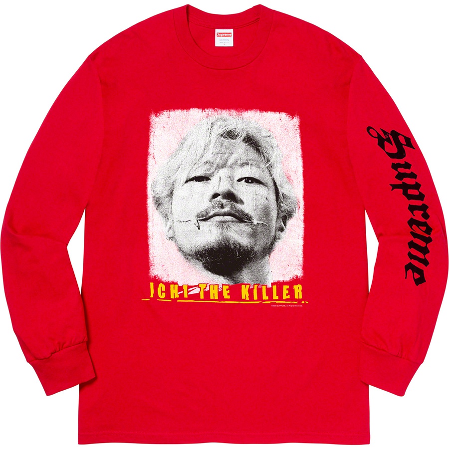 Supreme Ichi The Killer L S Tee (SS20) - Red - $54