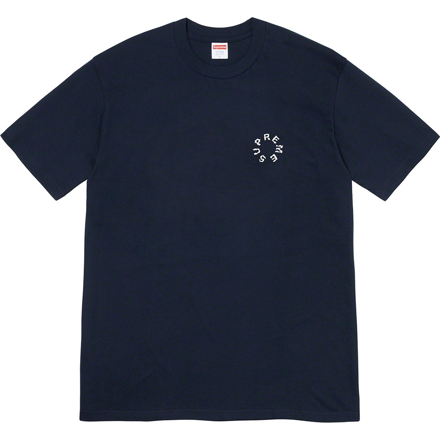 Supreme Marble Tee (SS20) - Navy - $38