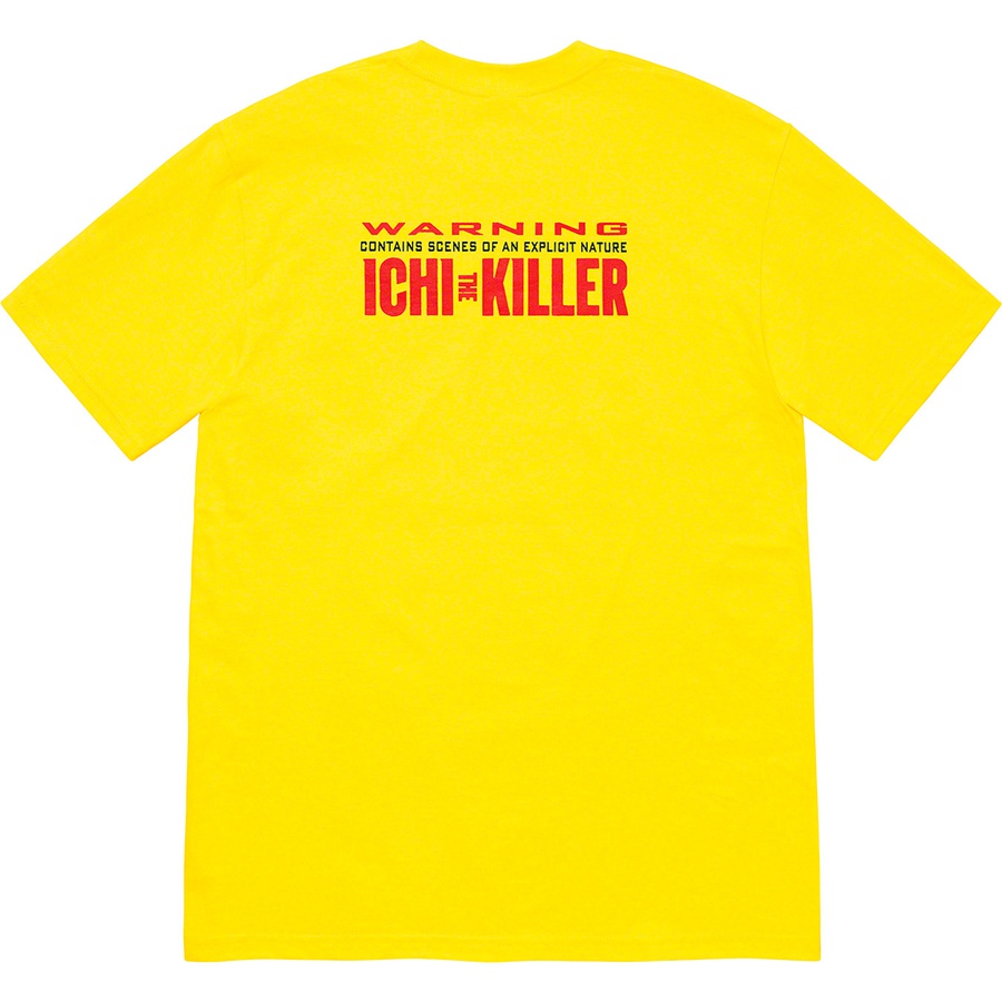 Supreme Split Tee (SS20) - Yellow - $44