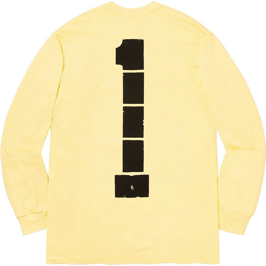 Supreme Ichi The Killer L S Tee (SS20) - Pale Yellow - $54