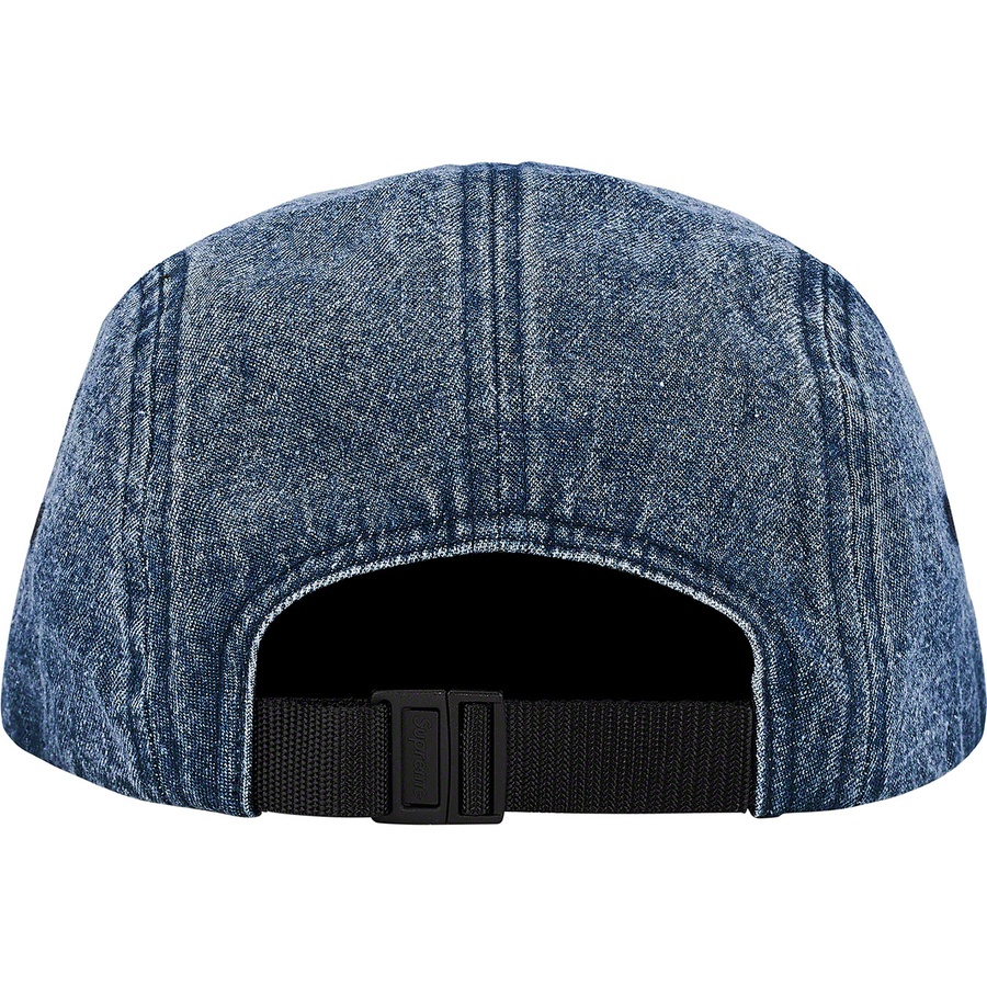 Supreme Embossed Denim Camp Cap (SS20) - Blue - $50
