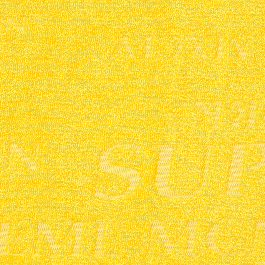 Supreme MCMXCIV Terry S S Top (SS20) - Yellow - $88