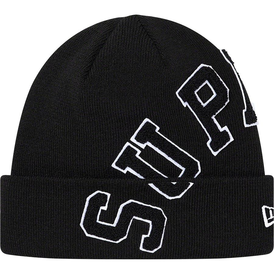 Supreme New Era Big Arc Beanie (FW20) - Black - $38