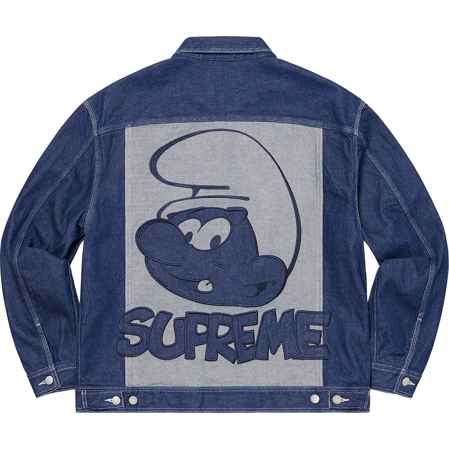 Supreme Supreme Smurfs™ Denim Trucker Jacket (FW20) - Blue - $268