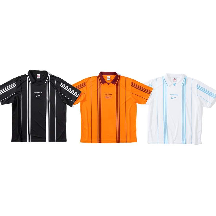 Supreme Supreme Nike Jewel Stripe Soccer Jersey releasing on Week 2 for fall winter 2020