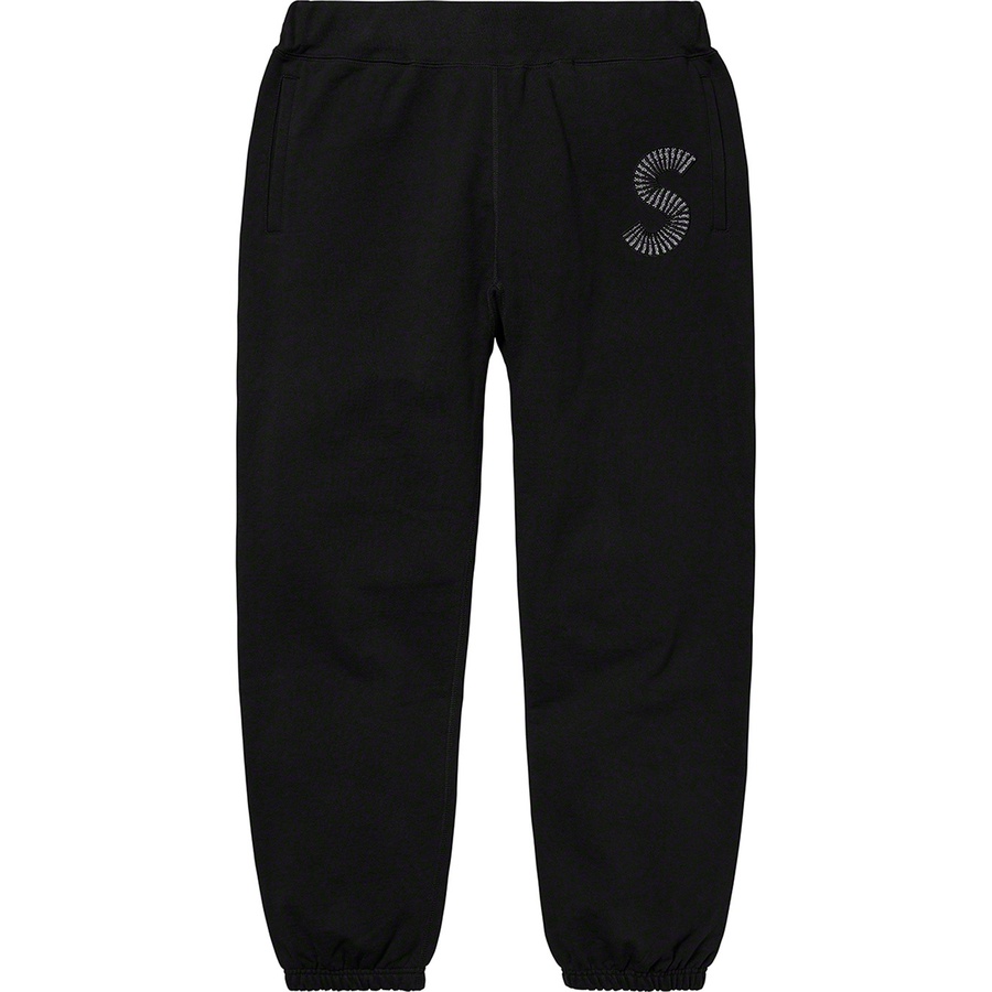 Supreme S Logo Sweatpant (FW20) - Black - $158