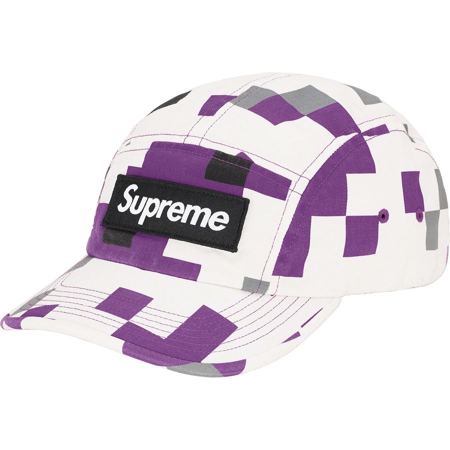Supreme Military Camp Cap (FW20) - Purple Digi Camo - $48