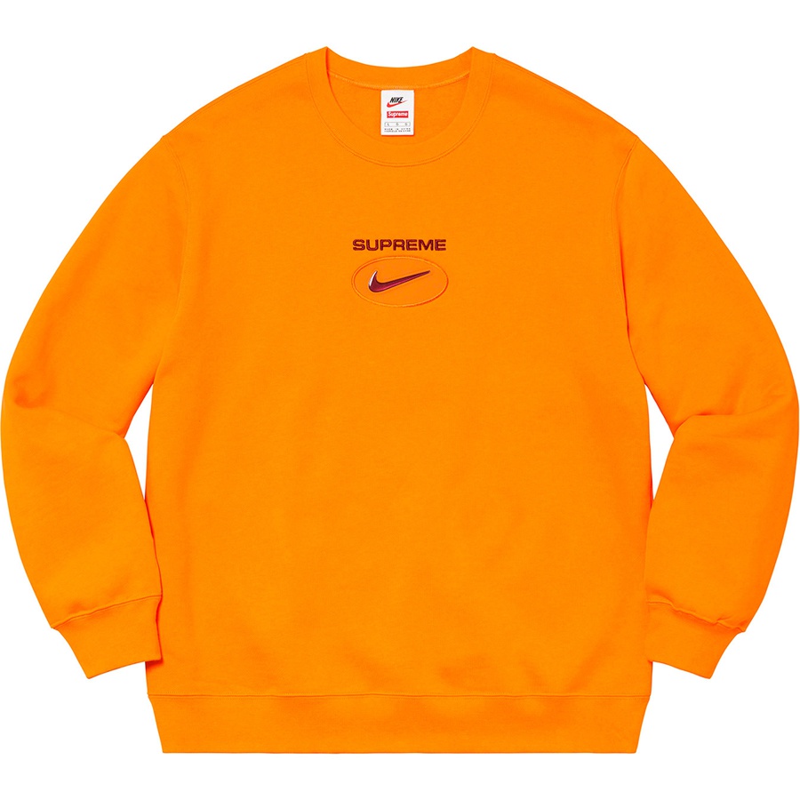 Supreme Supreme Nike Jewel Crewneck (FW20) - Orange - $138