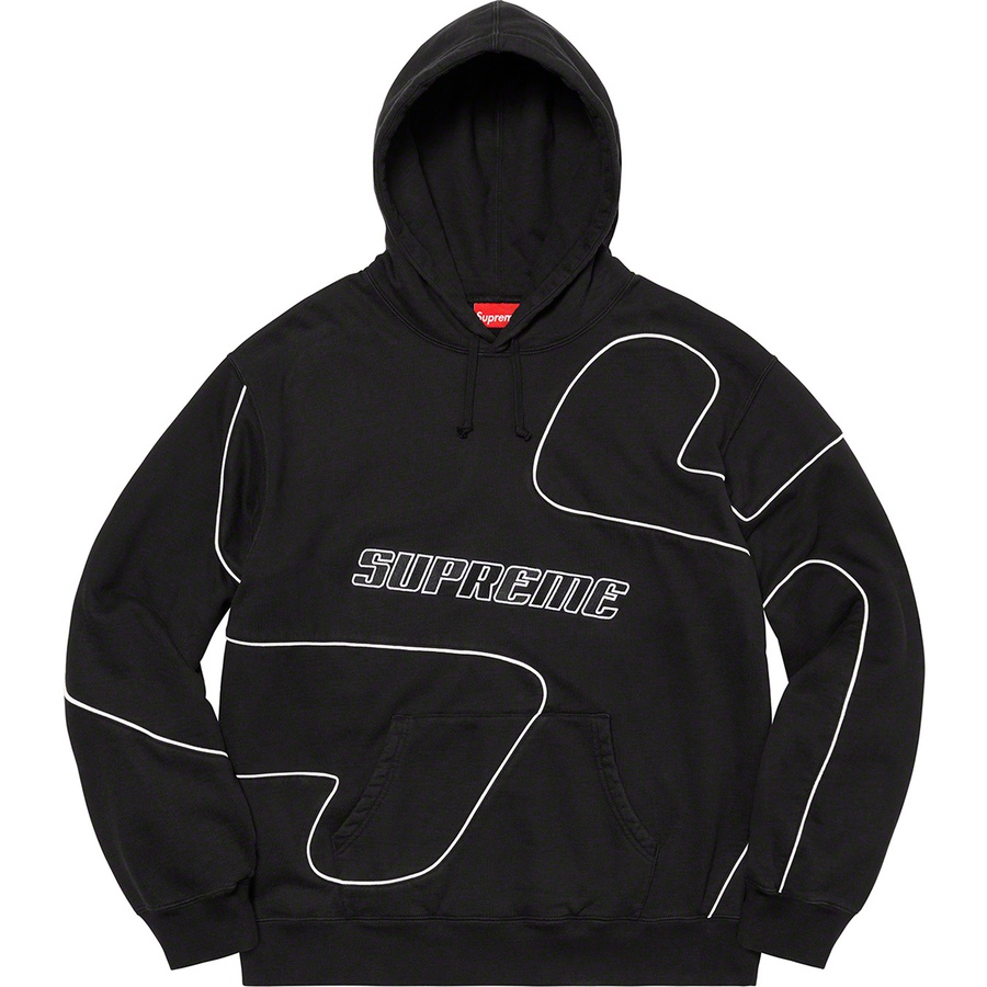Supreme Big S Hooded Sweatshirt (FW20) - Black - $158