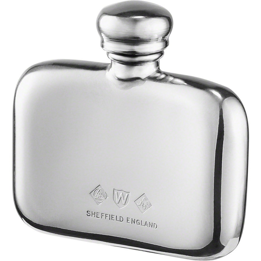 Supreme Pewter Mini Flask (FW20) - Silver - $68
