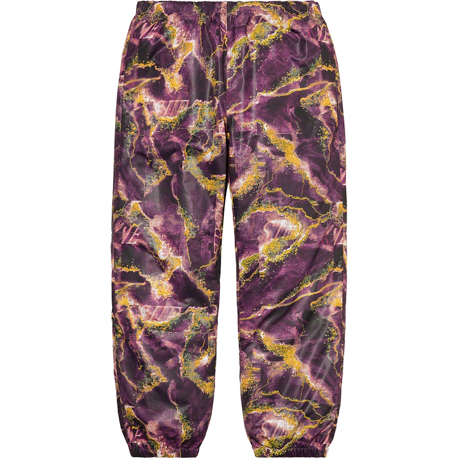 Supreme Marble Track Pant (FW20) - Purple - $128