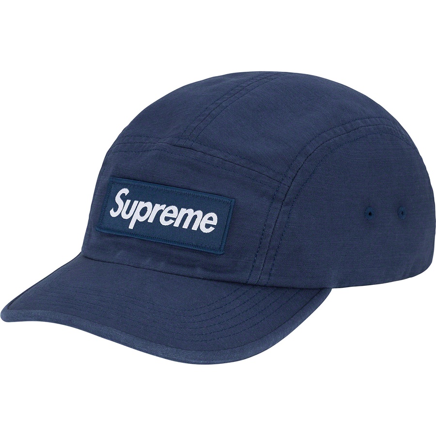 Supreme Military Camp Cap (FW20) - Navy - $48