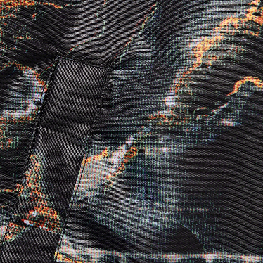 Supreme Marble Track Jacket (FW20) - Black - $158