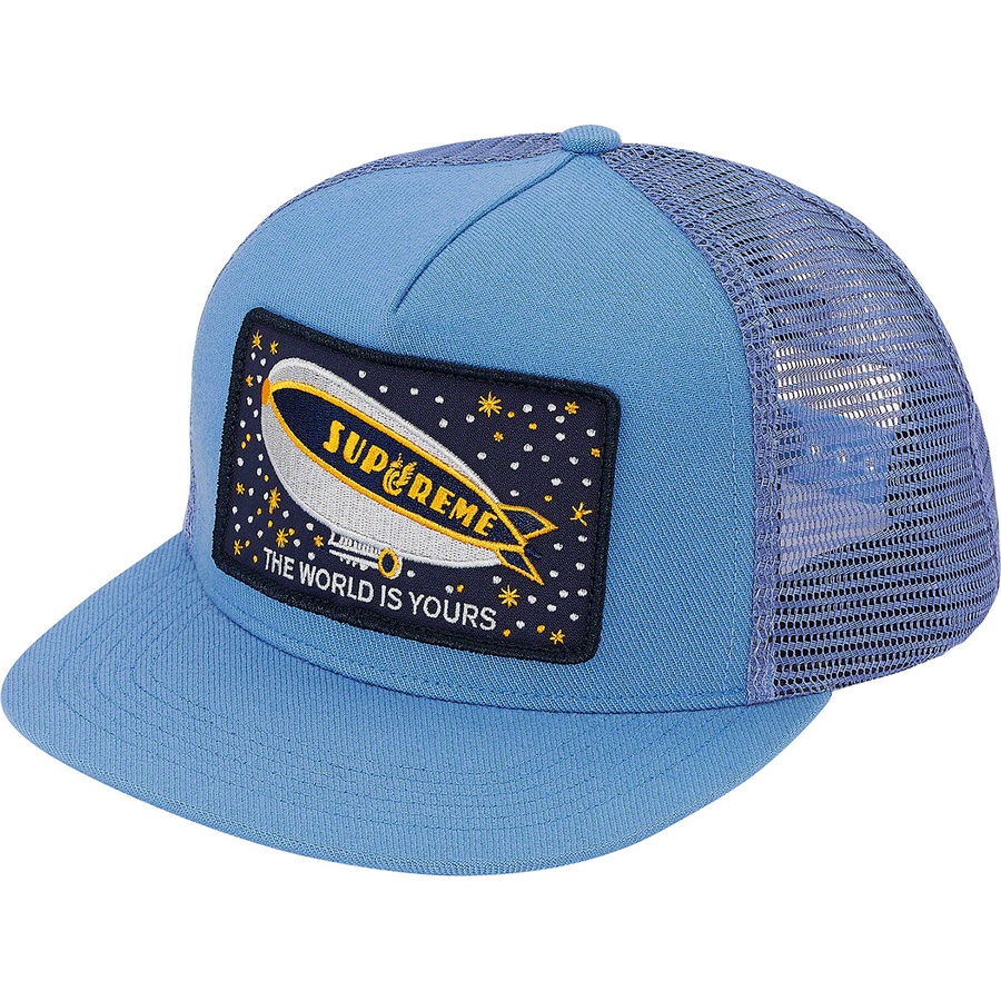 Supreme Blimp Mesh Back 5-Panel (FW20) - Light Blue - $42