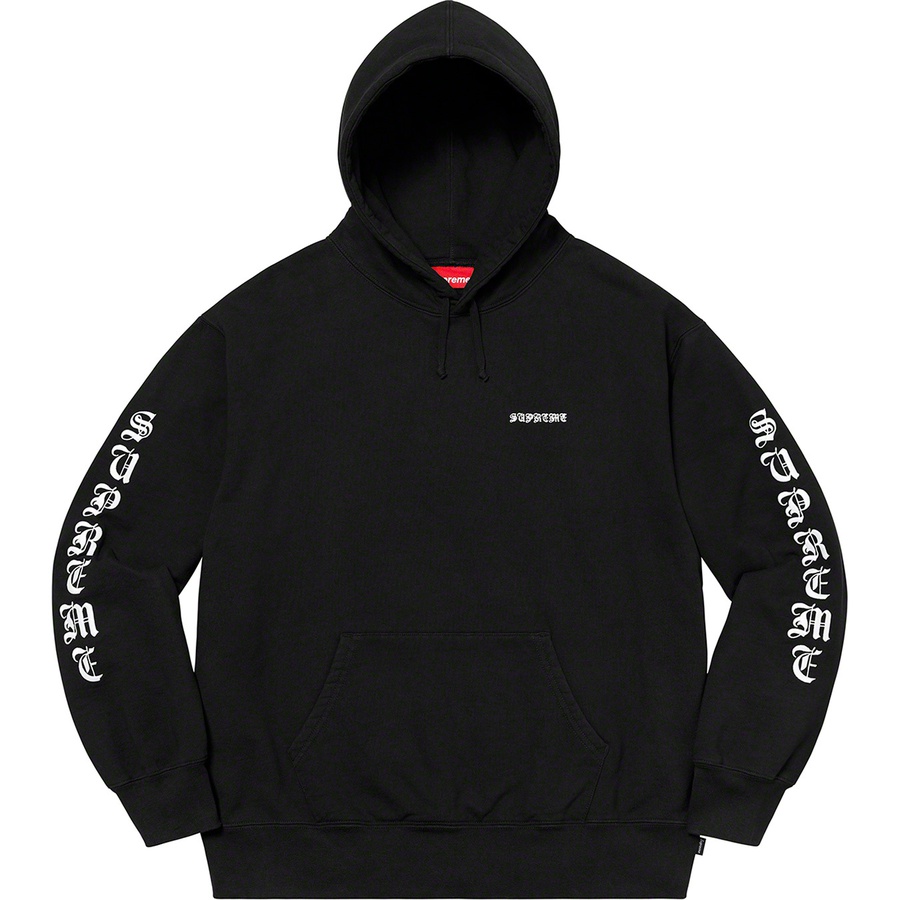 Supreme Peace Hooded Sweatshirt (FW20) - Black - $168