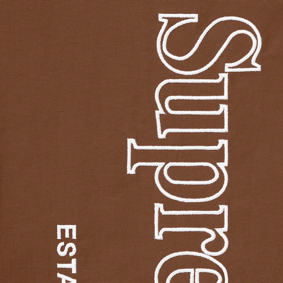 Supreme Side Logo Track Pant (FW20) - Brown - $128