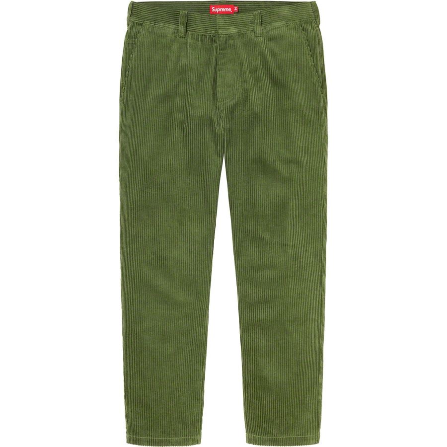 Supreme Corduroy Flight Pant (FW20) - Olive - $148