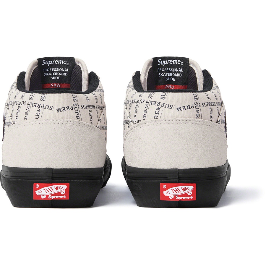 Supreme Supreme Vans Half Cab Pro (FW20) - White - $110