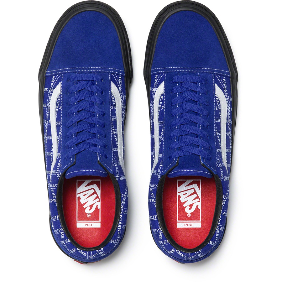 Supreme Supreme Vans Old Skool Pro (FW20) - Royal - $98