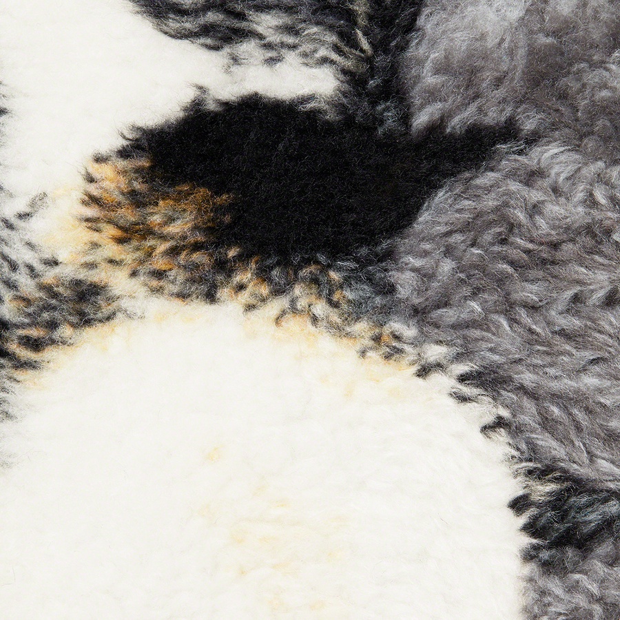 Supreme Penguins Hooded Fleece Jacket (FW20) - Black - $198