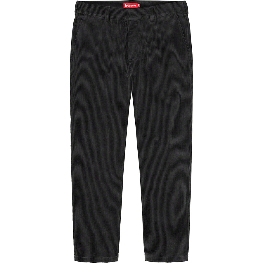 Supreme Corduroy Flight Pant (FW20) - Black - $148