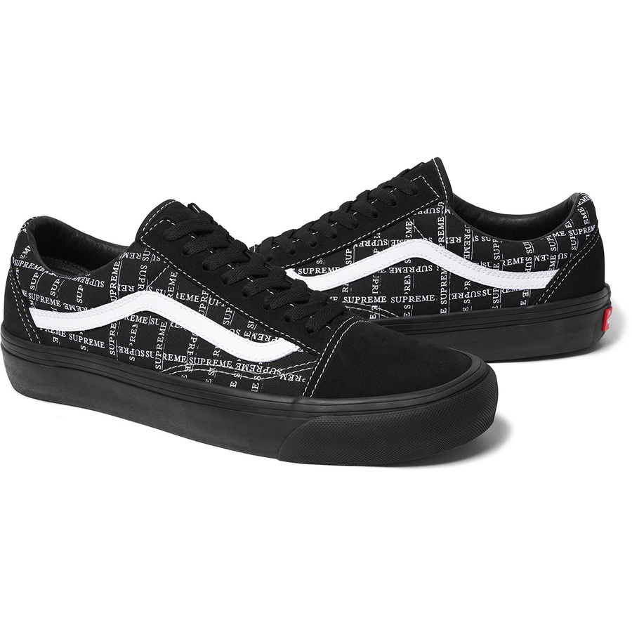 Supreme Supreme Vans Old Skool Pro (FW20) - Black - $98
