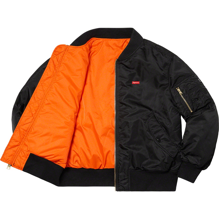 Supreme Globe MA-1 (FW20) - Black - $348
