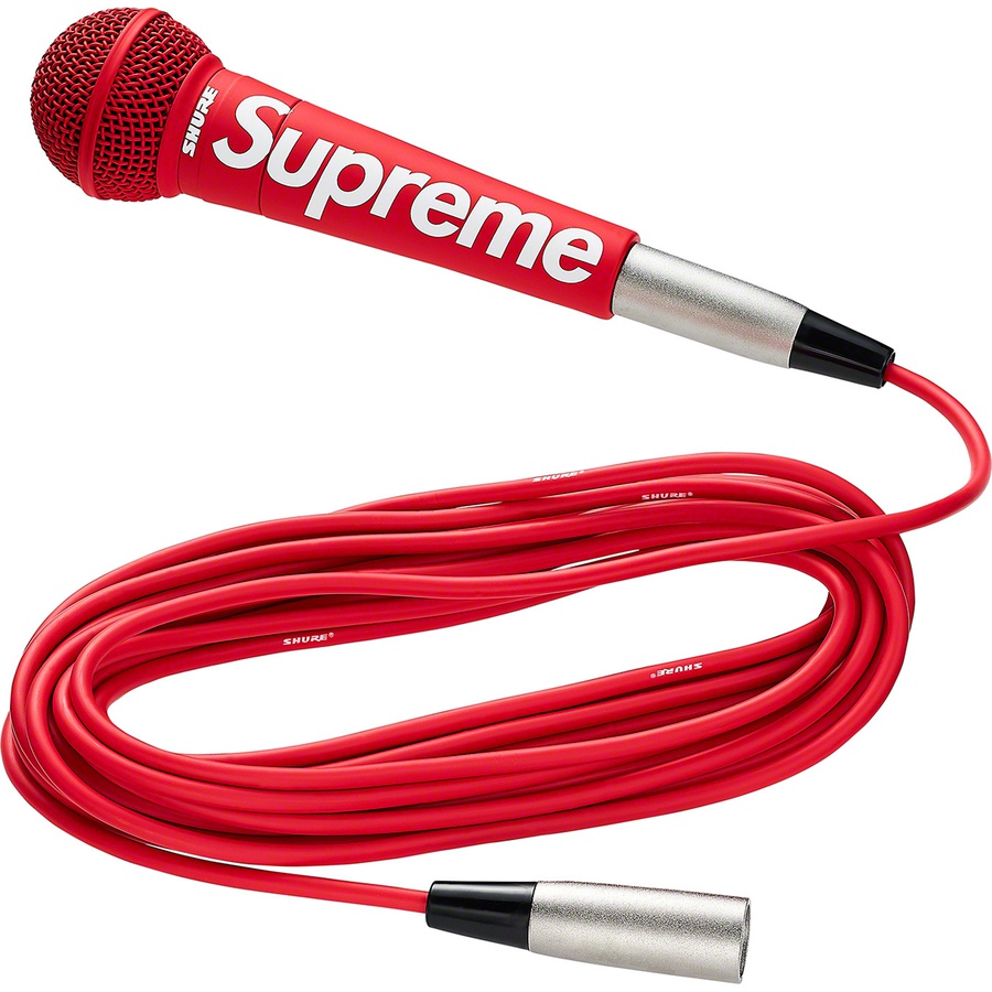 Supreme Supreme Shure SM58 Vocal Microphone (FW20) - Red - $258