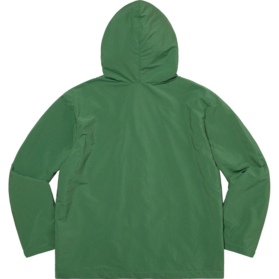 Supreme Curve Logos Ripstop Jacket (FW20) - Olive - $168