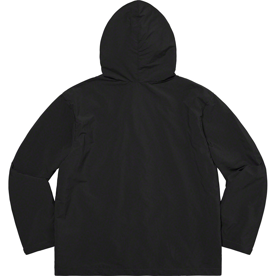 Supreme Curve Logos Ripstop Jacket (FW20) - Black - $168