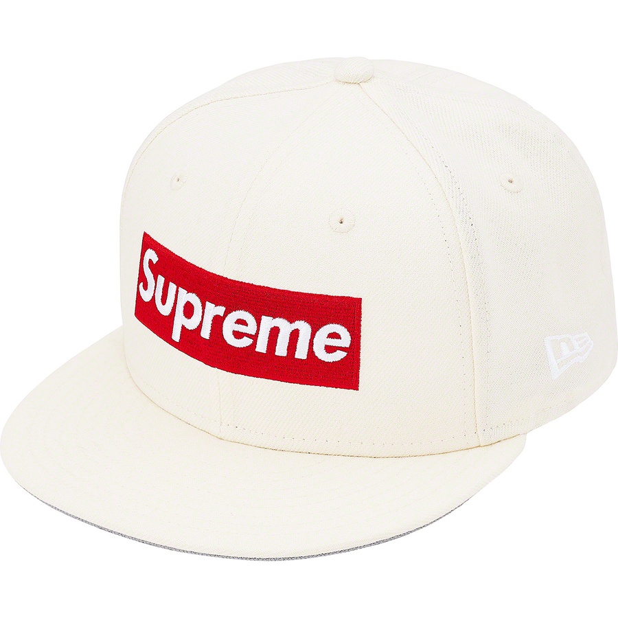 Supreme World Famous Box Logo New Era (FW20) - White - $48