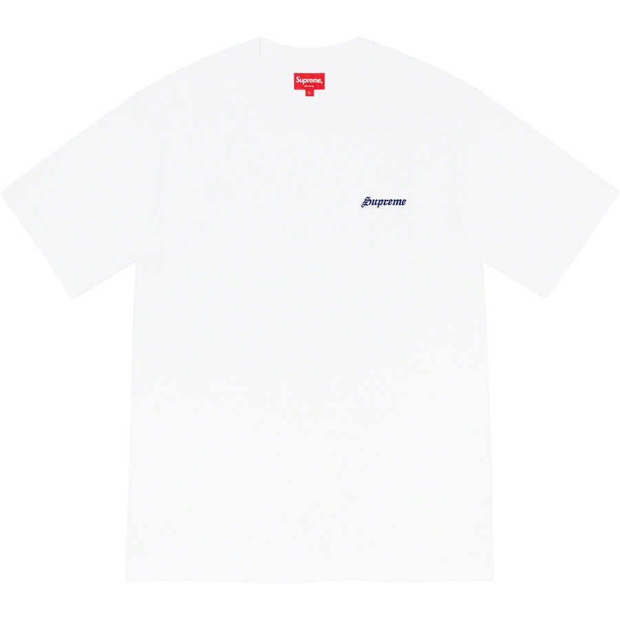 Supreme Washed S S Tee (FW20) - White - $58