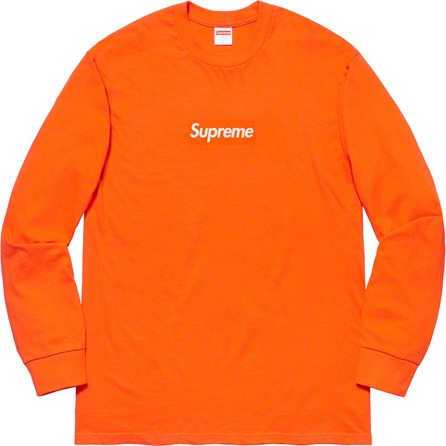 Supreme Box Logo L S Tee for fall winter 20 season