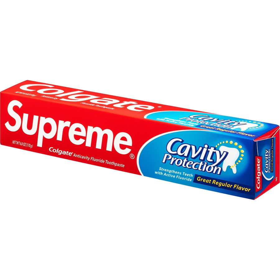 Supreme Supreme Colgate Toothpaste (FW20) - White - $3