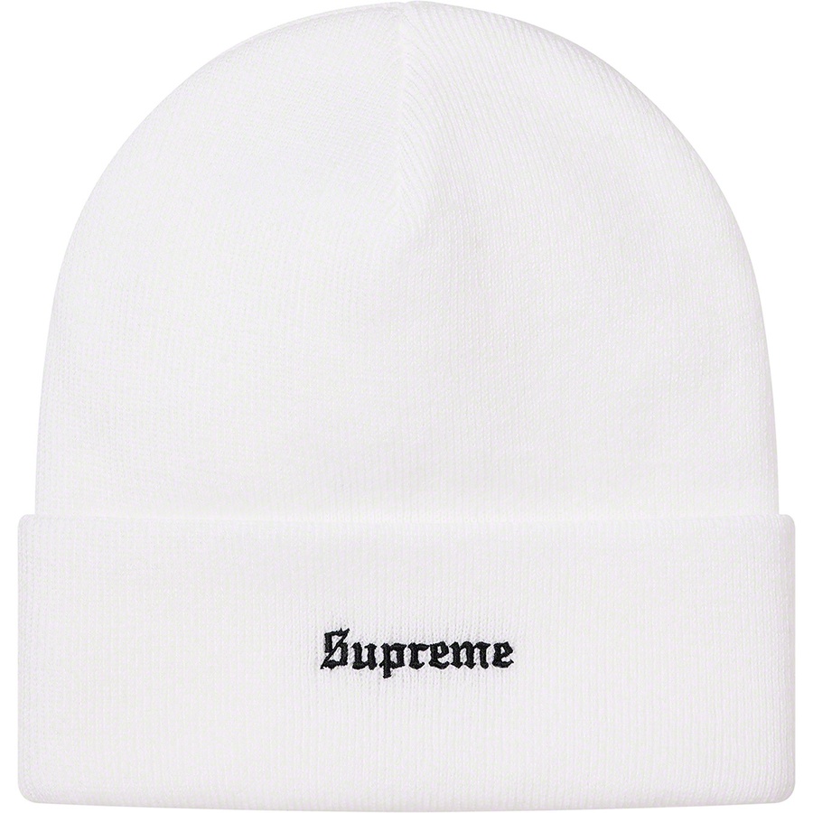 Supreme World Peace Beanie (FW20) - White - $36