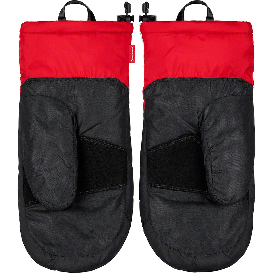 Supreme Supreme The North Face S Logo Nuptse Mitts (FW20) - Red - $98