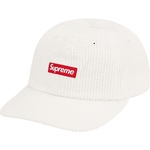 Supreme Ripple Corduroy Small Box 6-Panel (FW20) - White