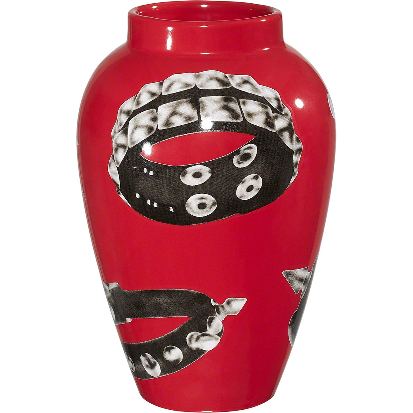 Supreme Studded Collars Vase (FW20) - Red - $98