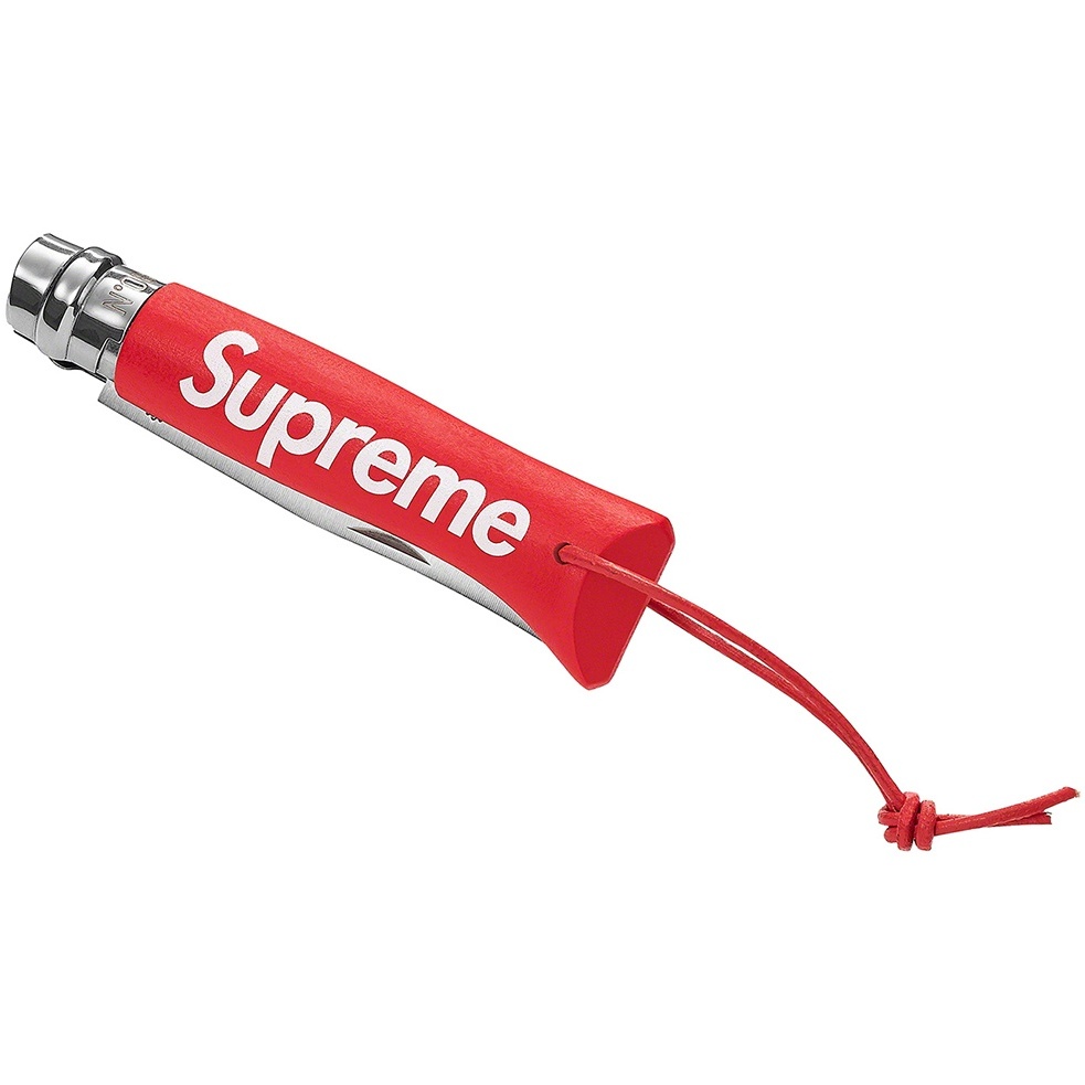 Supreme Supreme Opinel No.08 Folding Knife (FW20) - Red - $48