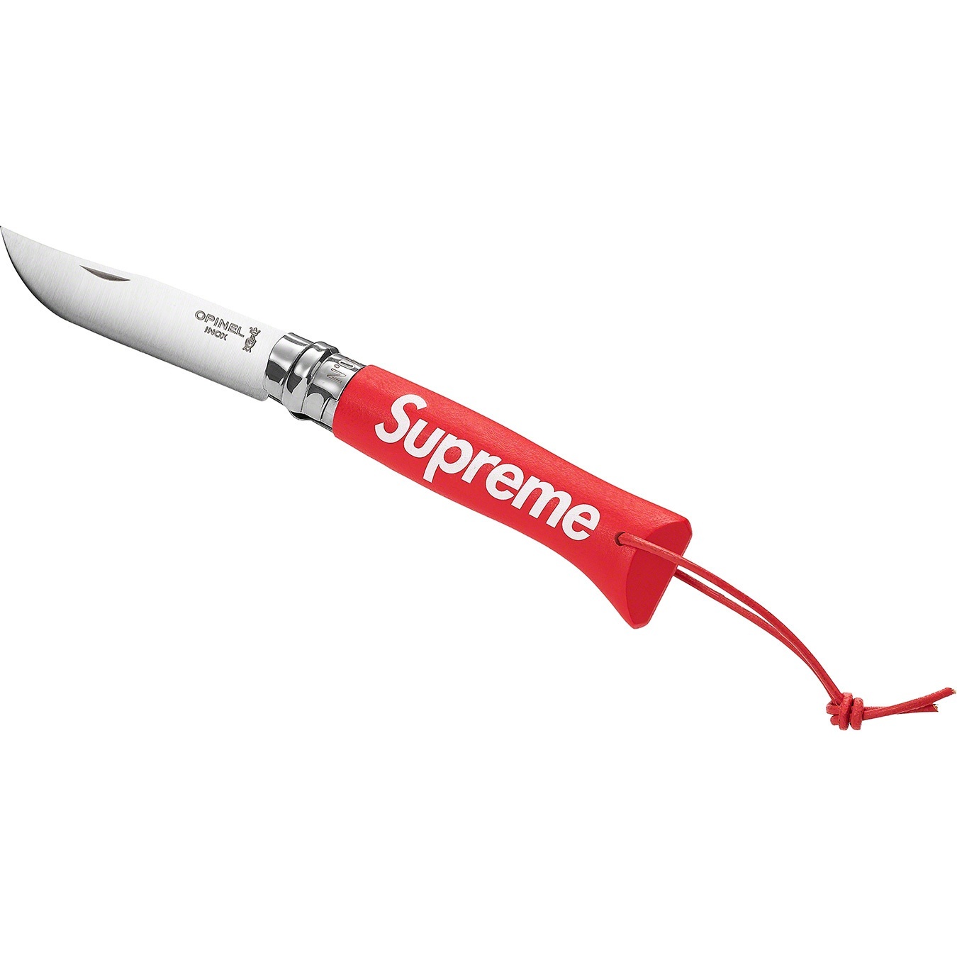 Supreme Supreme Opinel No.08 Folding Knife (FW20) - Red - $48