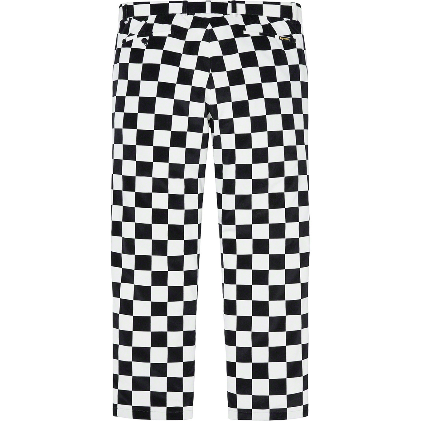 Supreme Velvet Trouser (FW20) - Checkerboard - $168