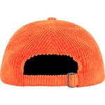 Supreme Ripple Corduroy Small Box 6-Panel (FW20) - Orange