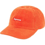 Supreme Ripple Corduroy Small Box 6-Panel (FW20) - Orange