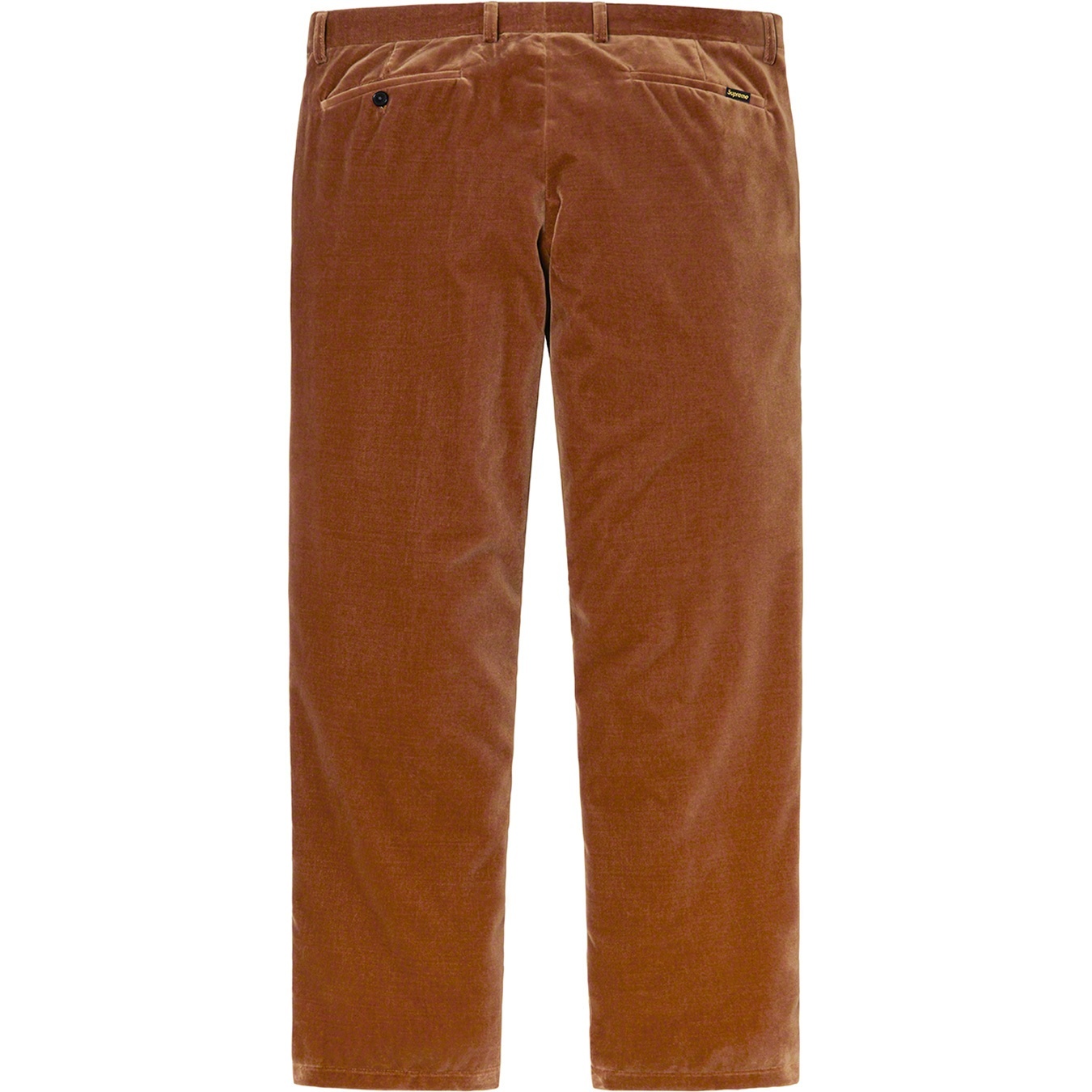 Supreme Velvet Trouser (FW20) - Brown - $168